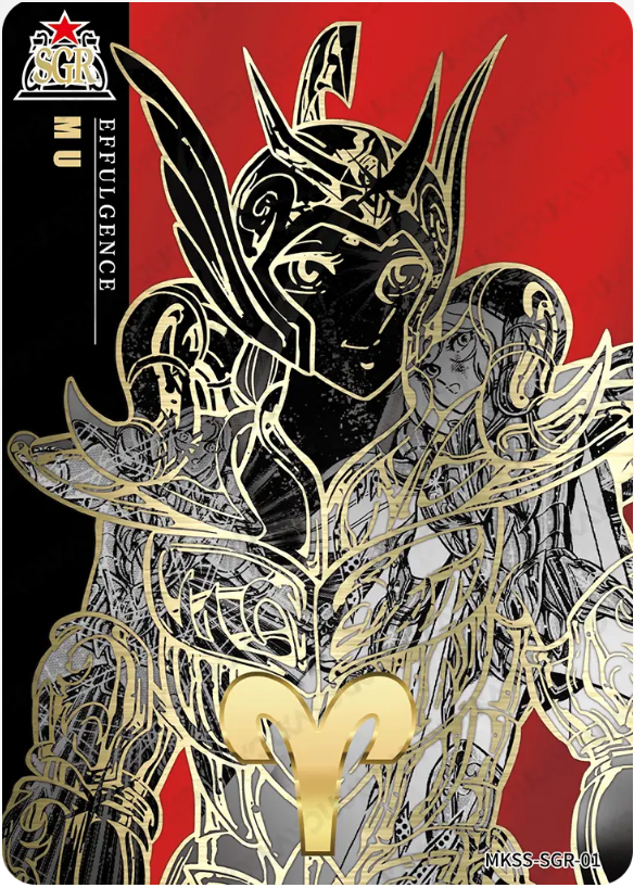 KAYOU Saint Seiya L5 SGR Card (Star 1) (Pull Rate: 0.03%)