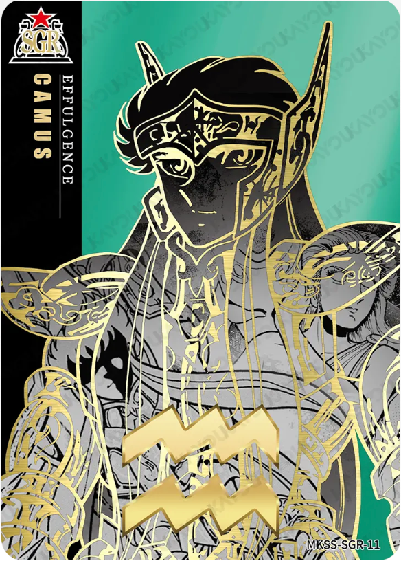 KAYOU Saint Seiya L5 SGR Card (Star 1) (Pull Rate: 0.03%)