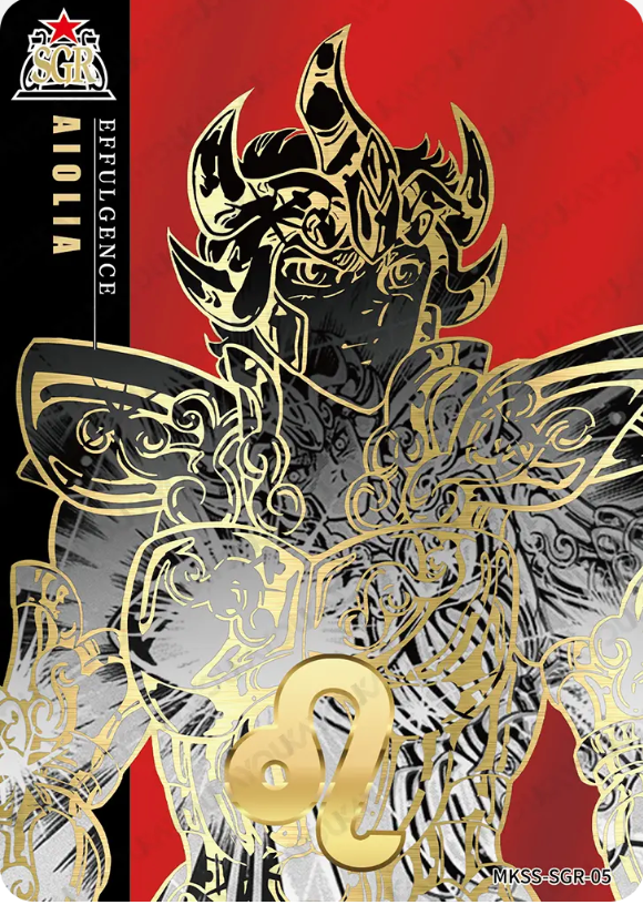 KAYOU Saint Seiya L5 SGR Card (Star 1) (Pull Rate: 0.03%)