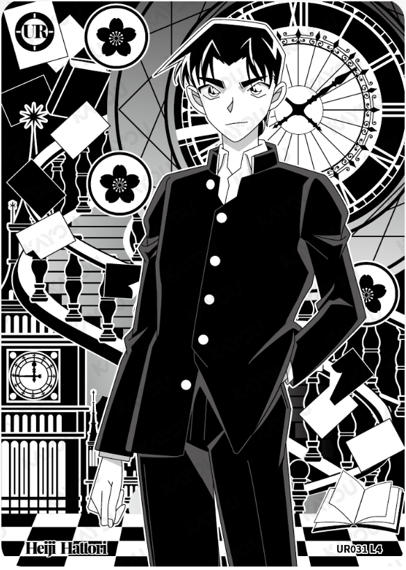 KAYOU Detective Conan L4 UR Card (Tier4 Box) (Pull Rate: 5.56%~11.11%)