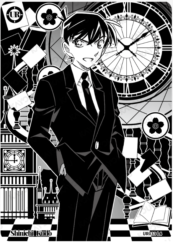 KAYOU Detective Conan L4 UR Card (Tier4 Box) (Pull Rate: 5.56%~11.11%)