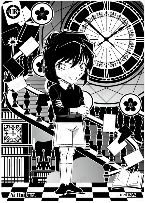 KAYOU Detective Conan L4 UR Card (Tier4 Box) (Pull Rate: 5.56%~11.11%)