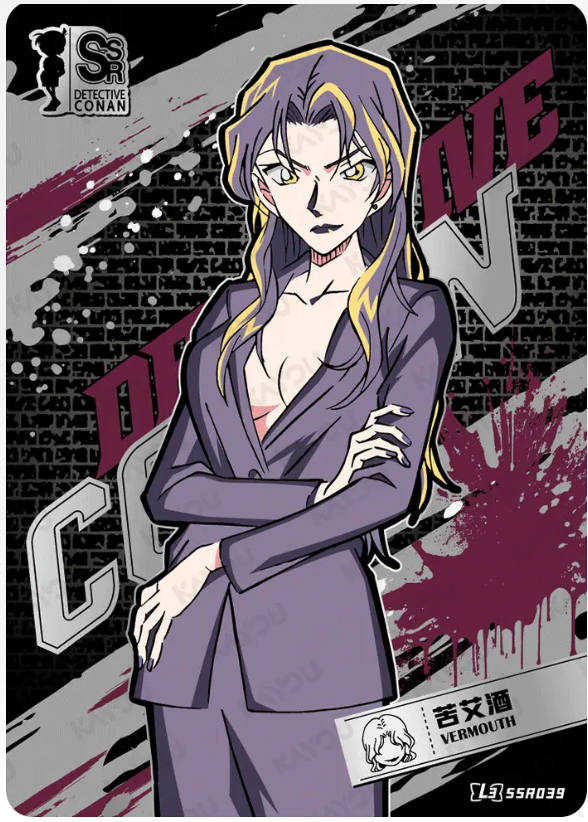 KAYOU Detective Conan L3 SSR Card (T4W1/2/3) (Pull Rate: 22.22%)