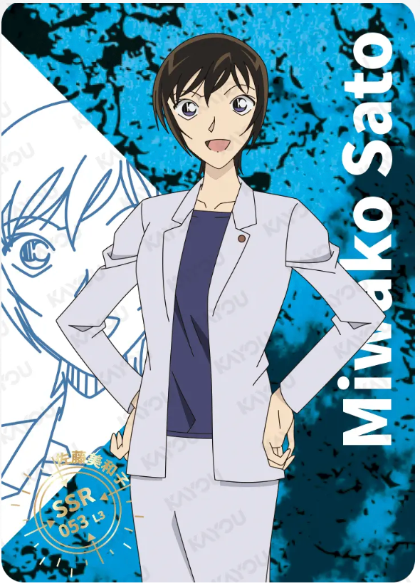 KAYOU Detective Conan L3 SSR Card (T4W4/5/6) (Pull Rate: 16.67%~53.76%)
