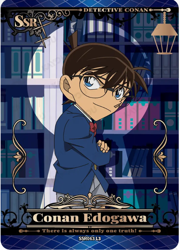 KAYOU Detective Conan L3 SSR Card (T4W4/5/6) (Pull Rate: 16.67%~53.76%)