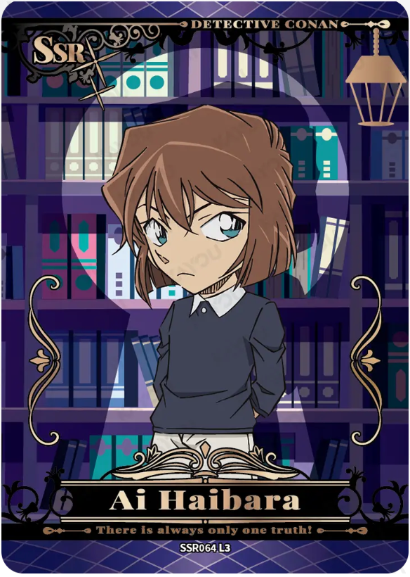 KAYOU Detective Conan L3 SSR Card (T4W4/5/6) (Pull Rate: 16.67%~53.76%)