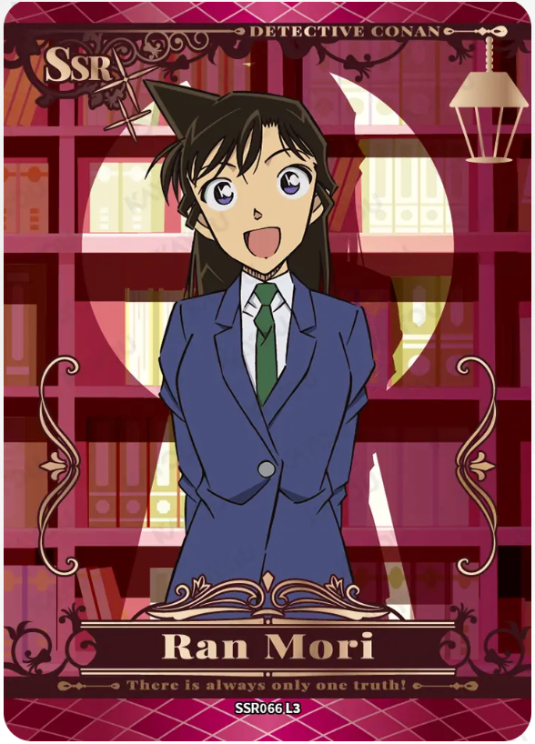 KAYOU Detective Conan L3 SSR Card (T4W4/5/6) (Pull Rate: 16.67%~53.76%)