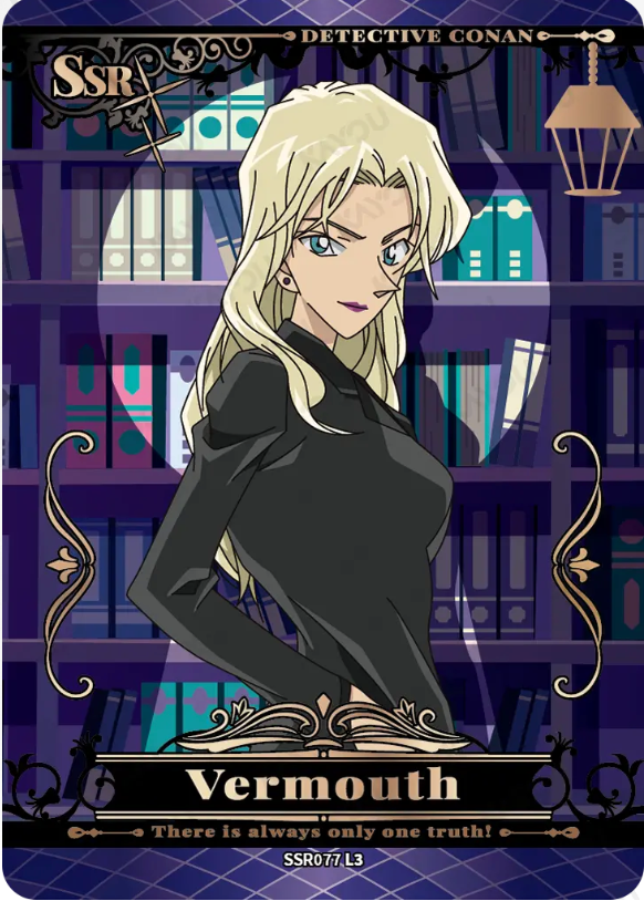 KAYOU Detective Conan L3 SSR Card (T4W4/5/6) (Pull Rate: 16.67%~53.76%)