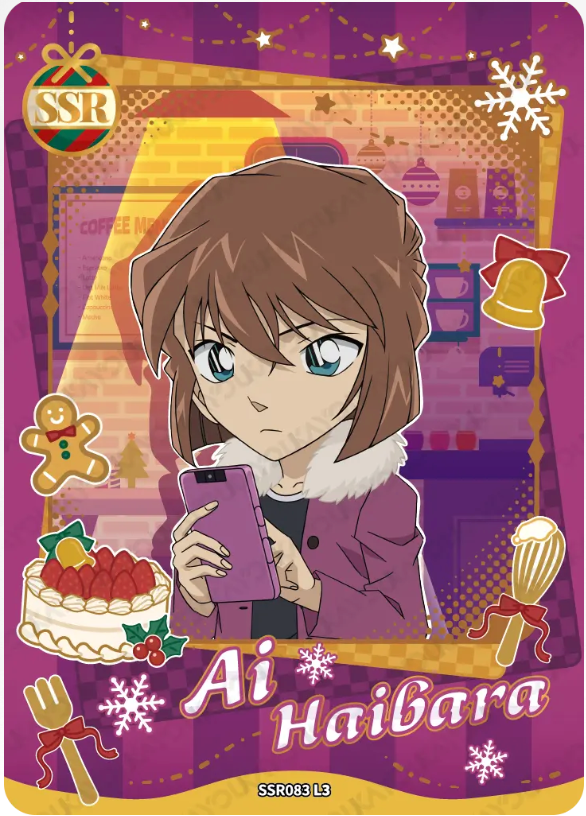 KAYOU Detective Conan L3 SSR Card (T4W7) (Pull Rate: 53.76%)