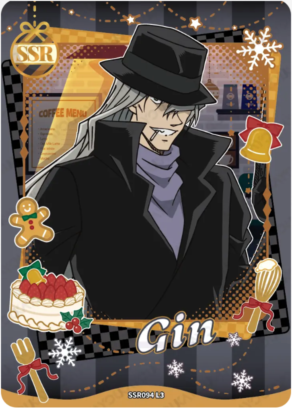 KAYOU Detective Conan L3 SSR Card (T4W7) (Pull Rate: 53.76%)