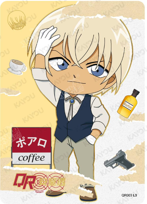 KAYOU Detective Conan L3 QR Card (Tier4 Box) (Pull Rate: 11.11%)