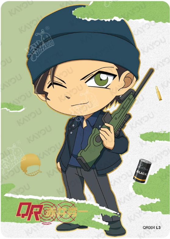 KAYOU Detective Conan L3 QR Card (Tier4 Box) (Pull Rate: 11.11%)