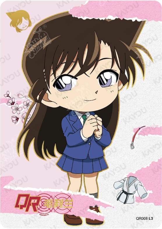 KAYOU Detective Conan L3 QR Card (Tier4 Box) (Pull Rate: 11.11%)
