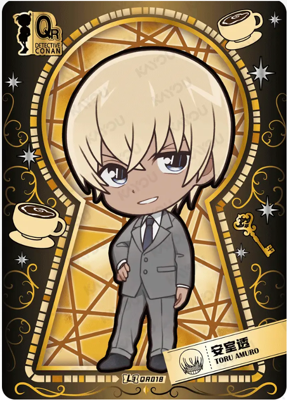 KAYOU Detective Conan L3 QR Card (Tier4 Box) (Pull Rate: 11.11%)