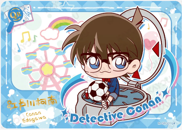 KAYOU Detective Conan L3 QR Card (Tier2 Box) (Pull Rate: 10%~13.33%)