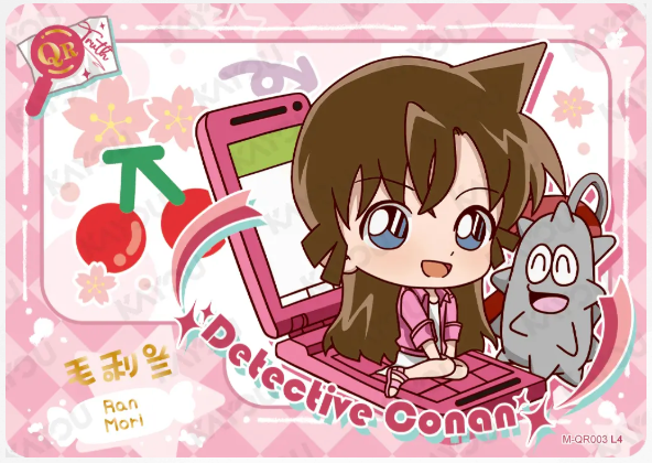 KAYOU Detective Conan L3 QR Card (Tier2 Box) (Pull Rate: 10%~13.33%)