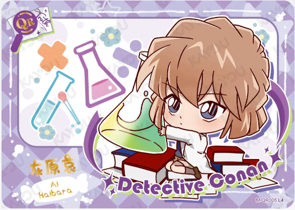 KAYOU Detective Conan L3 QR Card (Tier2 Box) (Pull Rate: 10%~13.33%)