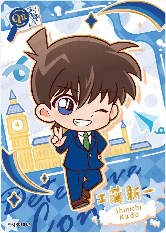 KAYOU Detective Conan L3 QR Card (Tier2 Box) (Pull Rate: 10%~13.33%)