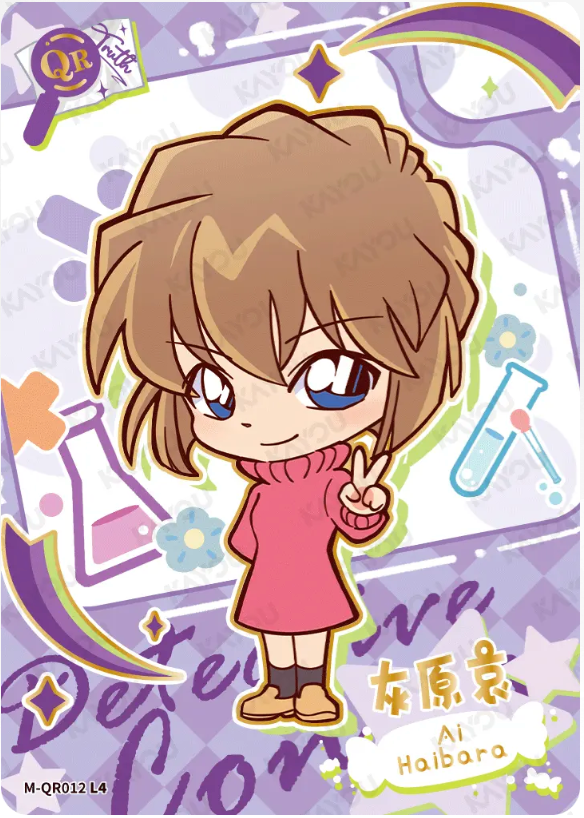 KAYOU Detective Conan L3 QR Card (Tier2 Box) (Pull Rate: 10%~13.33%)