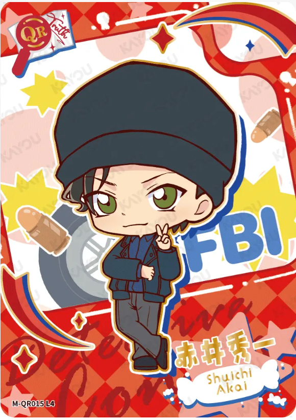 KAYOU Detective Conan L3 QR Card (Tier2 Box) (Pull Rate: 10%~13.33%)