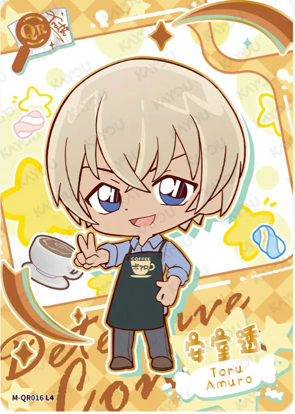 KAYOU Detective Conan L3 QR Card (Tier2 Box) (Pull Rate: 10%~13.33%)