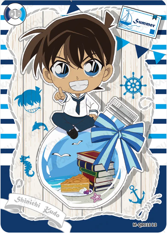 KAYOU Detective Conan L3 QR Card (Tier2 Box) (Pull Rate: 10%~13.33%)