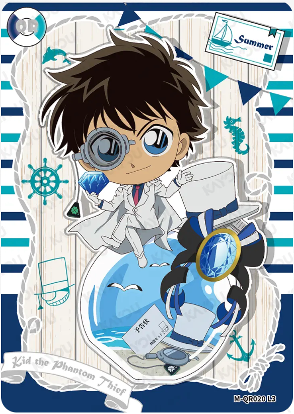 KAYOU Detective Conan L3 QR Card (Tier2 Box) (Pull Rate: 10%~13.33%)