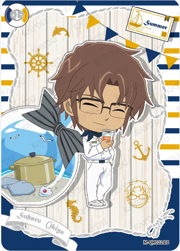KAYOU Detective Conan L3 QR Card (Tier2 Box) (Pull Rate: 10%~13.33%)