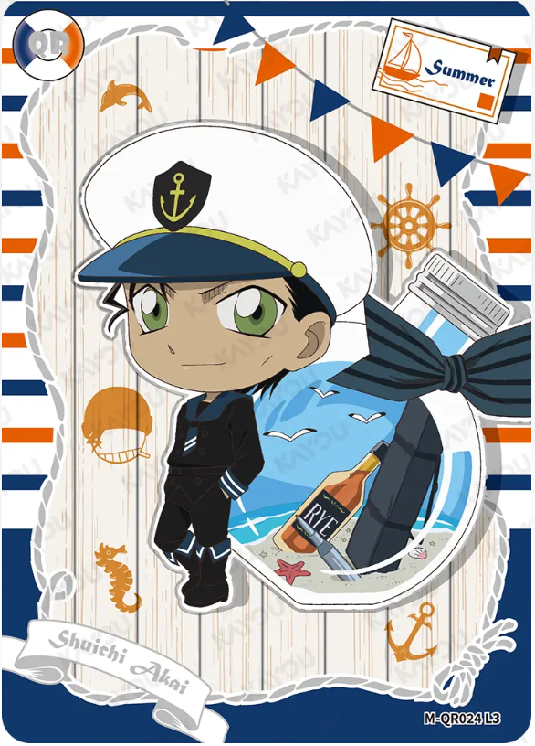 KAYOU Detective Conan L3 QR Card (Tier2 Box) (Pull Rate: 10%~13.33%)