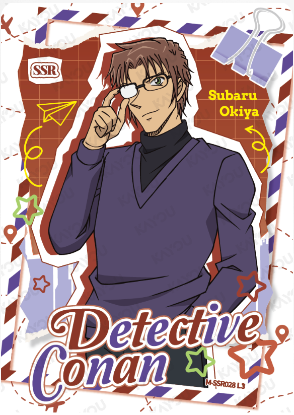 KAYOU Detective Conan L3 SSR Card (Tier2 Box) (Pull Rate: 26.67%)