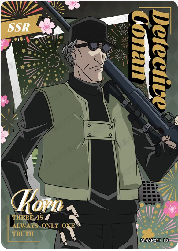 KAYOU Detective Conan L3 SSR Card (Tier2 Box) (Pull Rate: 26.67%)