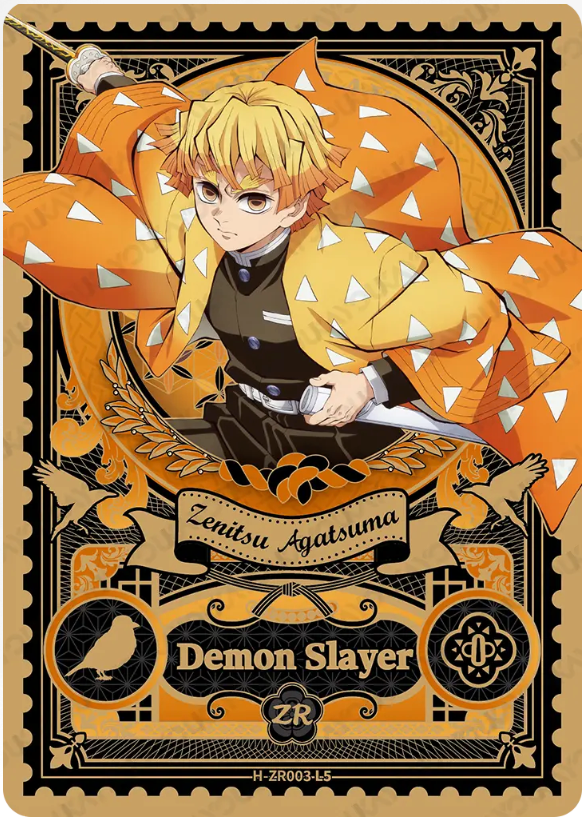 KAYOU Demon Slayer L5 ZR Card (Breath Box) (Pull Rate: 0.42%)