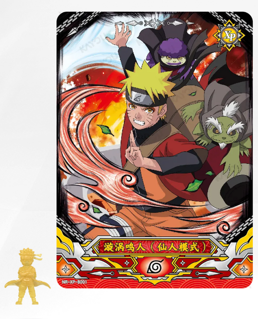 KAYOU Naruto Wave 2 Robber Figurine and Card
