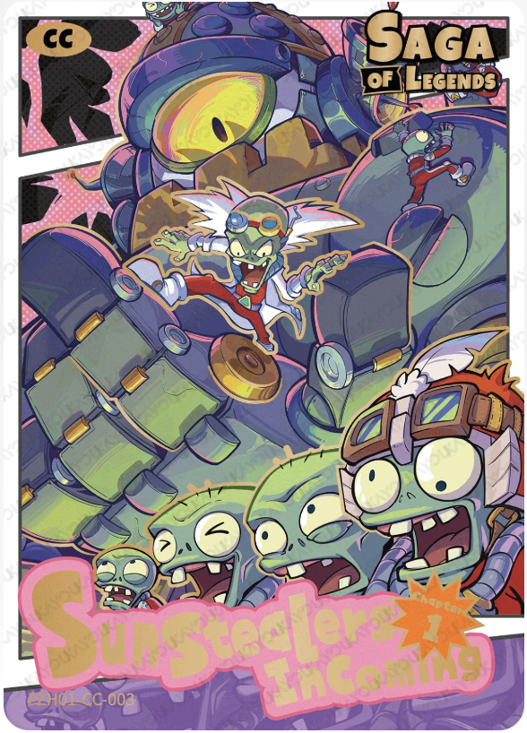 KAYOU Plants VS. Zombies L3 CC Card (Pull Rate: 10%)