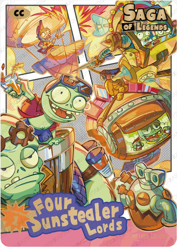 KAYOU Plants VS. Zombies L3 CC Card (Pull Rate: 10%)