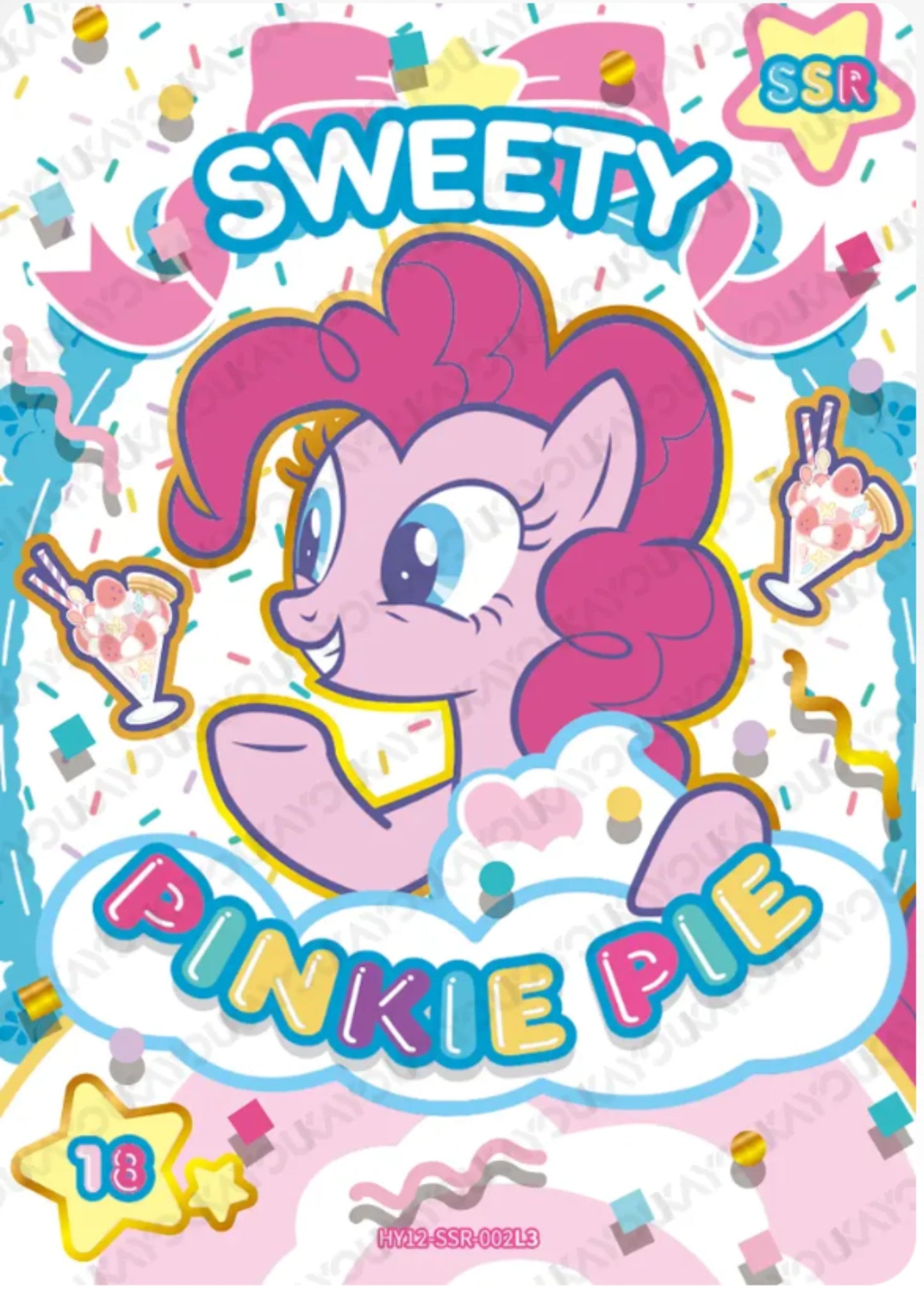 KAYOU MY Little Pony L3 SSR Card (43.48%)