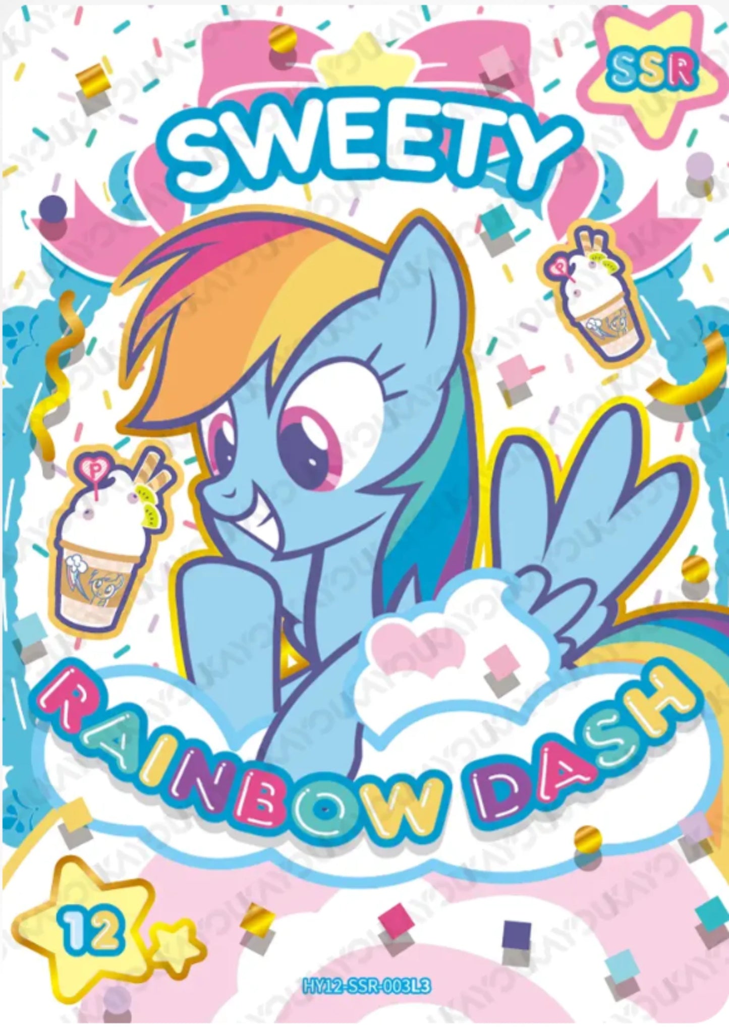 KAYOU MY Little Pony L3 SSR Card (43.48%)