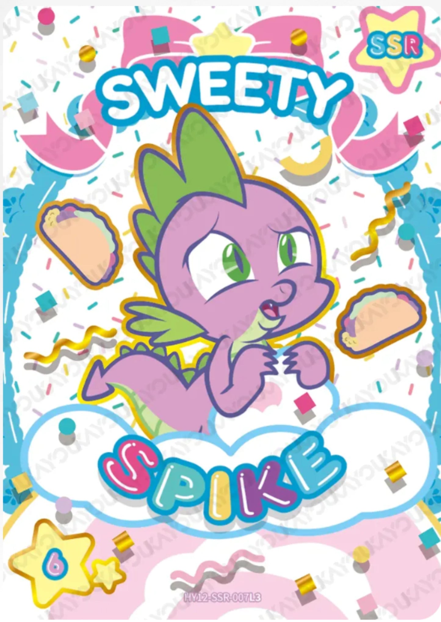 KAYOU MY Little Pony L3 SSR Card (43.48%)