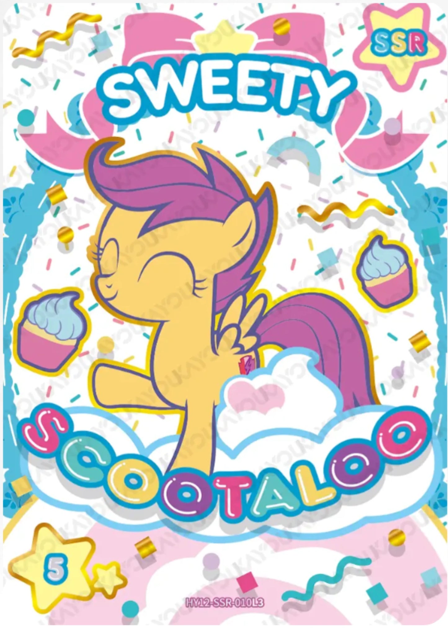 KAYOU MY Little Pony L3 SSR Card (43.48%)