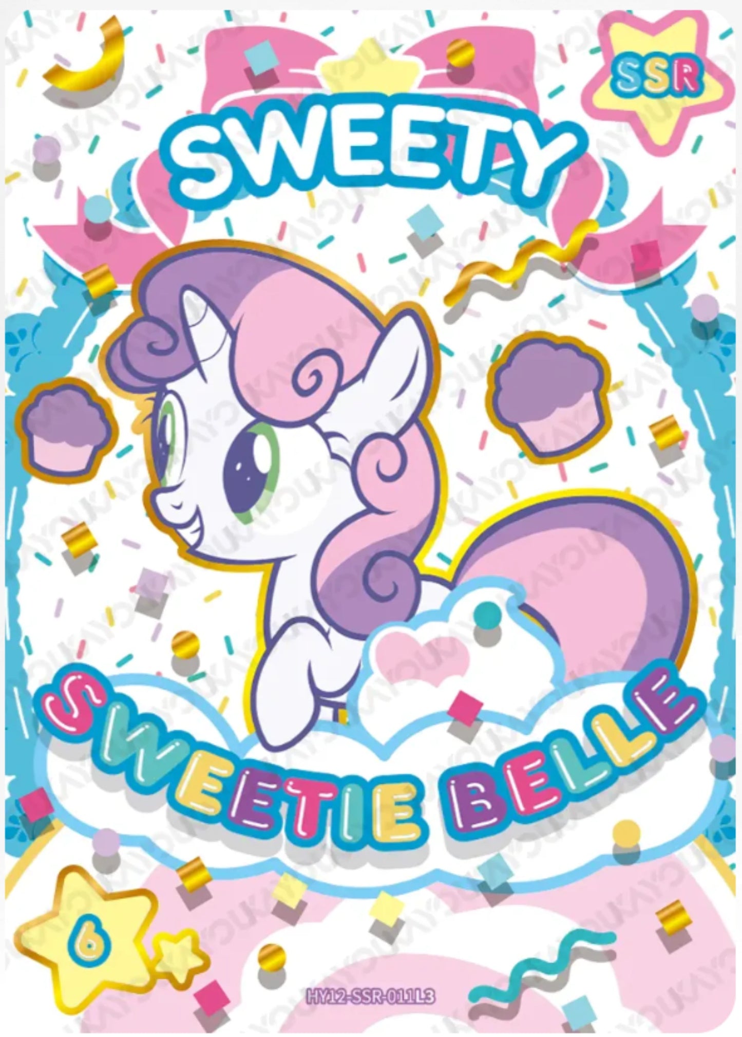 KAYOU MY Little Pony L3 SSR Card (43.48%)