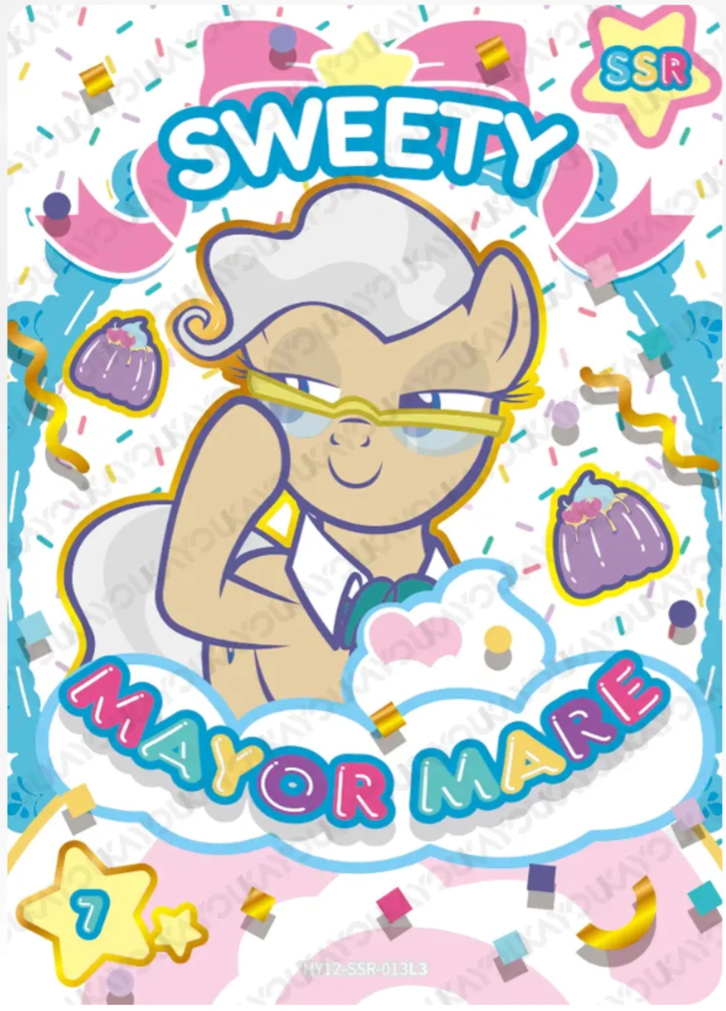 KAYOU MY Little Pony L3 SSR Card (43.48%)