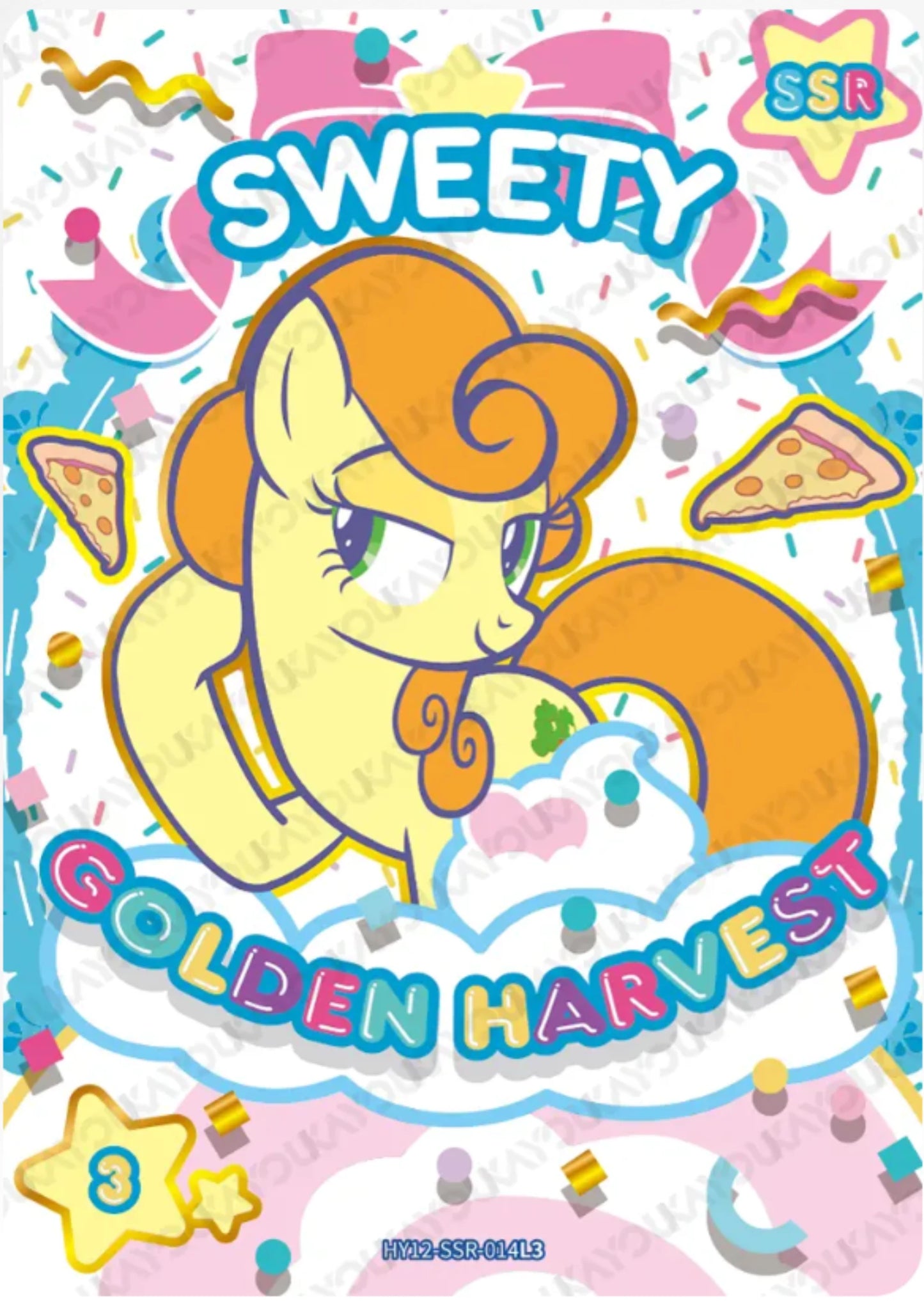 KAYOU MY Little Pony L3 SSR Card (43.48%)