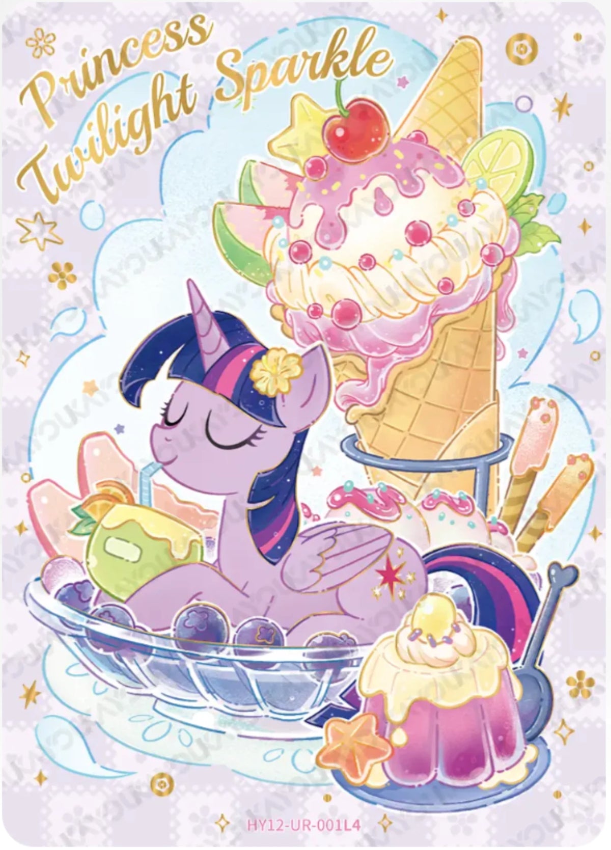 KAYOU My Little Pony L4 UR Card (Pull-Rate: 27.78%)