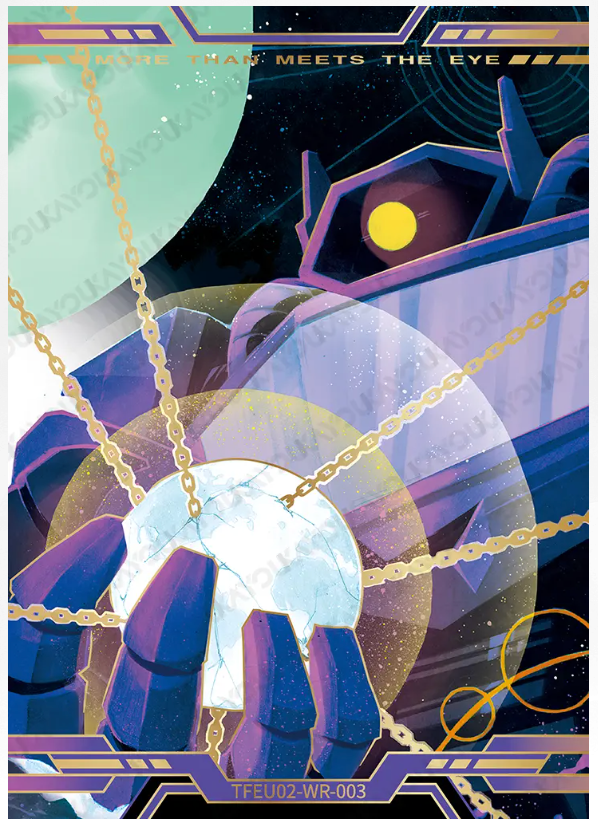KAYOU Transformers L4 WR Card (Pull Rate: 3.70%)