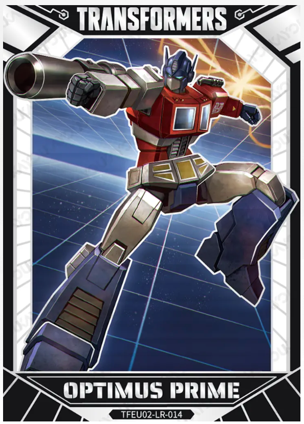 KAYOU Transformers L3 LR Card (Pull Rate: 0.39%~13.89%)