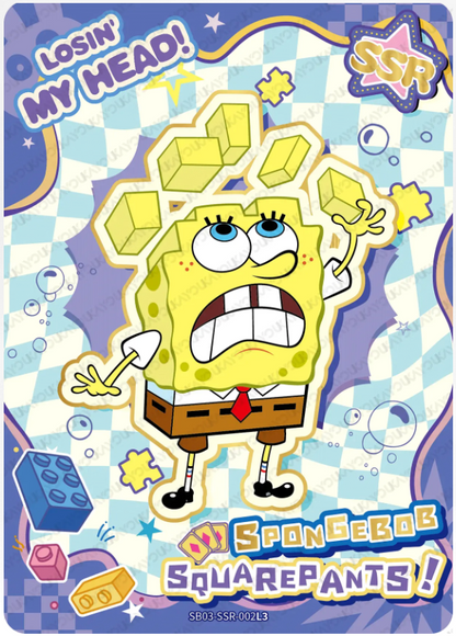 KAYOU SpongeBob L3 SSR Card (Pull Rate: 20%~51%)