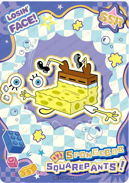 KAYOU SpongeBob L3 SSR Card (Pull Rate: 20%~51%)