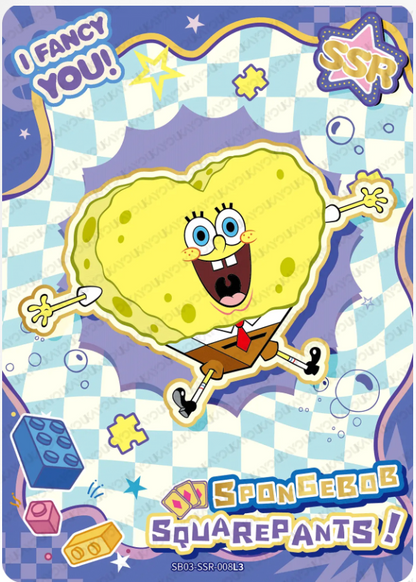 KAYOU SpongeBob L3 SSR Card (Pull Rate: 20%~51%)