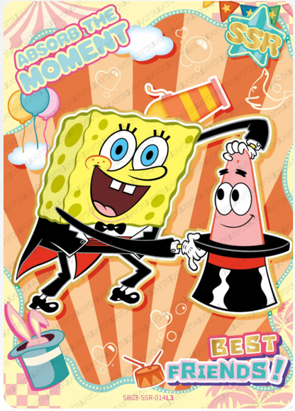 KAYOU SpongeBob L3 SSR Card (Pull Rate: 20%~51%)