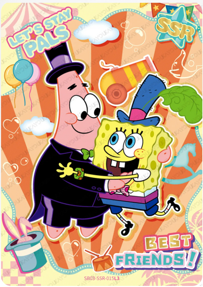 KAYOU SpongeBob L3 SSR Card (Pull Rate: 20%~51%)